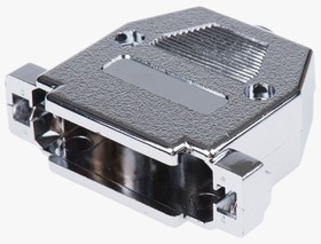 MHCCOV-25SC-MP, MHCCOV-MP Series ABS D Sub Backshell, 25 Way, Strain Relief MHCCOV-25SC-MP, MHCCOV-MP Series ABS D Sub Backshell, 25 Way, Strain Relief