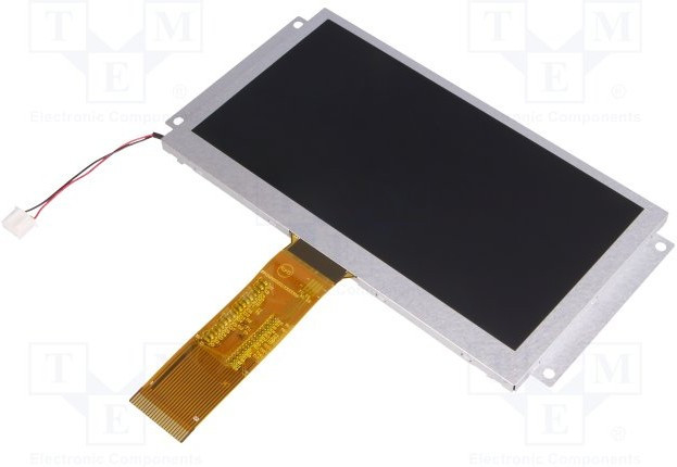 RFP620A-6XW-DNN, Дисплей: TFT, 6,2", 640x320, Подсвет: LED, Разм: 170,32x88,3x5,3мм
