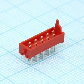 1-215464-0, Pin Header, Board-to-Board, 2 ряд(-ов), 10 контакт(-ов), Through Hole Straight