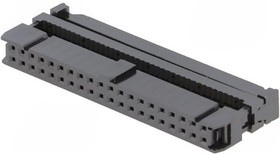 T812140A101CEU, IDC Connector, IDC Receptacle, Female, 2.54 мм, 2 ряда, 40 контакт(-ов), Монтаж на Кабель T812140A101CEU, IDC Connector, IDC Receptacle, Female, 2.54 мм, 2 ряда, 40 контакт(-ов), Монтаж на Кабель