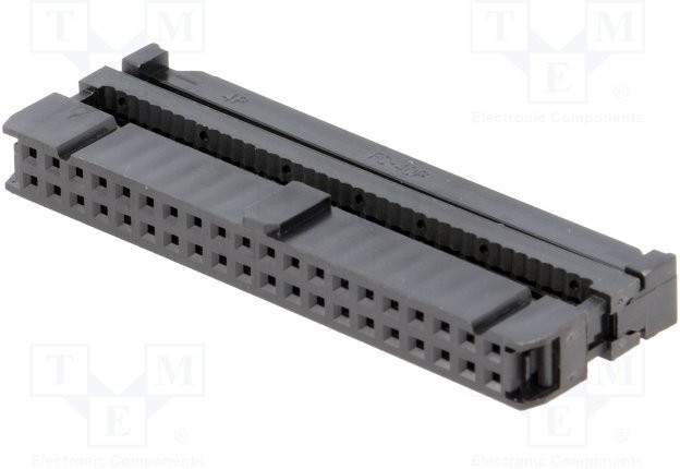 T812140A101CEU, IDC Connector, IDC Receptacle, Female, 2.54 мм, 2 ряда, 40 контакт(-ов), Монтаж на Кабель T812140A101CEU, IDC Connector, IDC Receptacle, Female, 2.54 мм, 2 ряда, 40 контакт(-ов), Монтаж на Кабель
