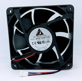 Вентилятор Delta Electronics AFB1248VHE DC 48V 0.27A 120x38 3pin