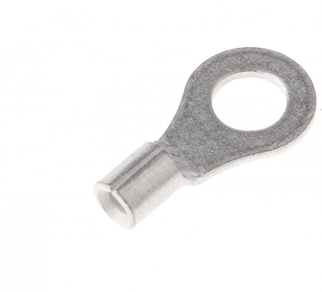 34111, Solistrand Uninsulated Crimp Spade Connector, 0.26mm² to 1.65mm², 22AWG to 16AWG, M4 Stud Size