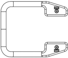 E320-89, Heavy Duty Power Connectors E32 DIN HANDLE KIT