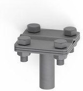 Клемма универс. для стержня заземл. D16 DKC NE1302