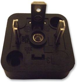 121012-0032, DIN VALVE CONN, PLUG, 2POS, PANEL