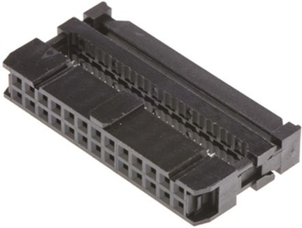 T812126A101CEU, IDC Connector, IDC Receptacle, Female, 2.54 мм, 2 ряда, 26 контакт(-ов), Монтаж на Кабель T812126A101CEU, IDC Connector, IDC Receptacle, Female, 2.54 мм, 2 ряда, 26 контакт(-ов), Монтаж на Кабель