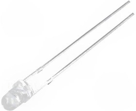 OSV5YL3131A, LED; 3mm; violet; 136?200mcd; 30°; Front: convex; 2.9?3.6V