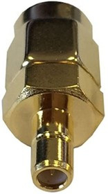 ADP-SMBM-SMAM, Straight 50 RF Adapter SMB Plug to SMA Plug