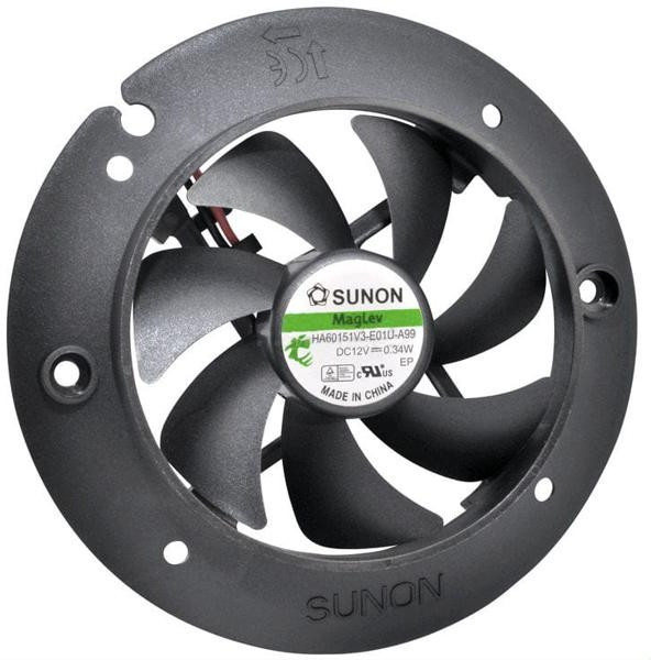 HA40101V3-E00U-A99, DC Fans Fan for LED, 48.9x10.6mm Round, 12VDC, 0.05"H2O, Vapo, Auto Restart, A16