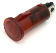 655-1104-104F, LED Panel Mount Indicators 0.5in SnapIn PCB FLAT RED