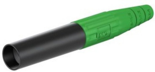 15.0017-25, Green Socket Banana Plug - Crimp, 600V 15.0017-25, Green Socket Banana Plug - Crimp, 600V