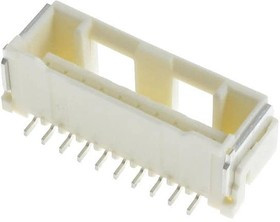502584-1070, PCB Receptacle, одиночный встраиваемый в линию, Wire-to-Board, 1.5 мм, 1 ряд(-ов), 10 контакт(-ов) 502584-1070, PCB Receptacle, одиночный встраиваемый в линию, Wire-to-Board, 1.5 мм, 1 ряд(-ов), 10 контакт(-ов)