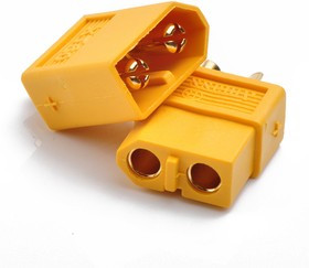 XT60 M+F, Разъем питания 2 pin (комплект)