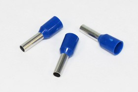 Клемма наконечник на кабель 2,2x 8, 2,5, S-2,5 , обжимная, синяя, LT025008 Клемма наконечник на кабель 2,2x 8, 2,5, S-2,5 , обжимная, синяя, LT025008