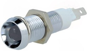 SMBE 08214, Индикат.лампа: LED, вогнутый, 24-28ВDC, Отв: d8,2мм, IP40, металл SMBE 08214, Индикат.лампа: LED, вогнутый, 24-28ВDC, Отв: d8,2мм, IP40, металл