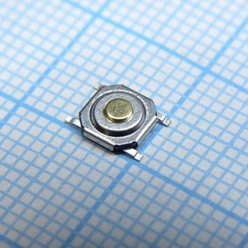 IT-1187U, (L-KLS7-TS6611- 1.5-180-T), Микрокнопка тактильная 5.2*5.2, h=1.5mm 180gf RoHS REEL