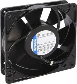 9283118300, Вентилятор осевой, 127х127х38мм, 230В, AC, 18Вт, качения, 2750об/мин, разъем