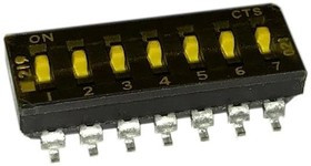 219-8LPST, DIP Switches / SIP Switches SPST 8 switch sections