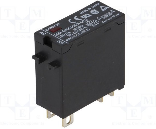 G3R-OA202SZN-UTU DC5-24, Solid State Relays - PCB Mount PHOTOTRIAC W/IND ZERO CRS FTN 5-24VDC