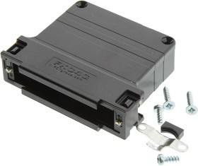 173111-0027, D-Sub plastic hood Poles 37