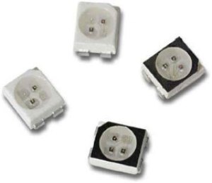 HSMF-A341-A00J1, Standard LEDs - SMD Red/Grn/Blue Tri-Color HSMF-A341-A00J1, Standard LEDs - SMD Red/Grn/Blue Tri-Color