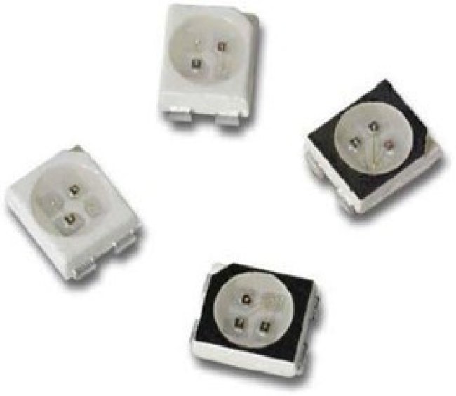 HSMF-A341-A00J1, Standard LEDs - SMD Red/Grn/Blue Tri-Color HSMF-A341-A00J1, Standard LEDs - SMD Red/Grn/Blue Tri-Color