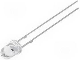 OSG5DA4131A, LED; 4mm; green; 7000mcd; 30°; Front: convex