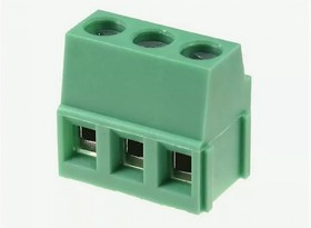 DG500-5.08-03P-14-00A(H), Клеммник винтовой на плату 5,08мм 3pin