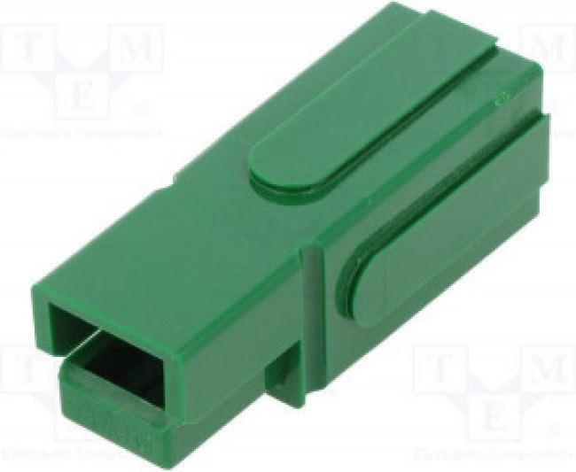 1381G4, Heavy Duty Power Connectors PP180 HOUSING ONLY GREEN