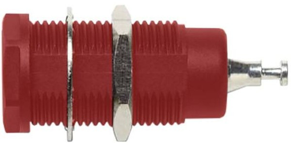 6387-ST-T-2, Test Plugs &amp; Test Jacks BANANA JACK, PANEL TIN, (RED)