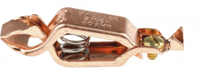 BU-27CGW, Зажим "крокодил"; 40А; Диап.захвата: макс.16мм; Длина: 61мм