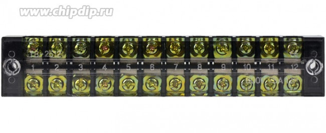 Зажимы ТВ-2512 25А 12Р ЭНЕРГИЯ Зажимы ТВ-2512 25А 12Р ЭНЕРГИЯ