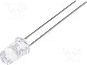 LL-504WC2V-W2-3PD, LED; 5mm; white cold; 5000?8500mcd; 30°; Front: convex; 2.6?3.6V LL-504WC2V-W2-3PD, LED; 5mm; white cold; 5000?8500mcd; 30°; Front: convex; 2.6?3.6V