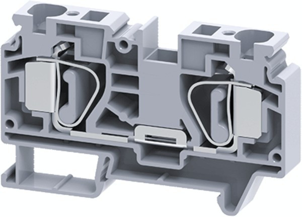 Клемма проходная пружинная OptiClip CSC-16-I-76A-(1.5-16) сер. КЭАЗ 289719
