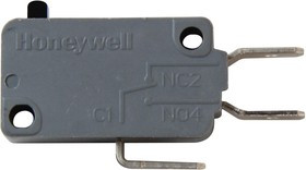 V15T16-CZ200, Микропереключатель, Стандартный, Контактный Плунжер, SPDT, Быстрое Соединение, 16 А