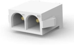 350428-4, Pin &amp; Socket Connectors HDR PIN 1X02C VRT V2