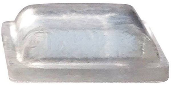 RBS-32R, FEET, PYRAMID, PU, 3.1MM, CLEAR