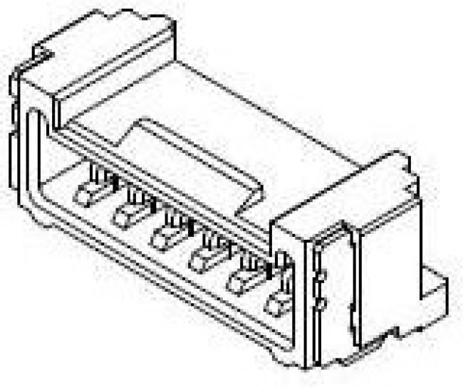 504195-1670, Headers &amp; Wire Housings MicroLock 1.25mm SR R/A HDR 16CKT