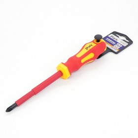 Отвёртка диэлектрическая Park PH2*100мм, (до 1000В), Отвёртка диэлектрическая Park PH2*100мм