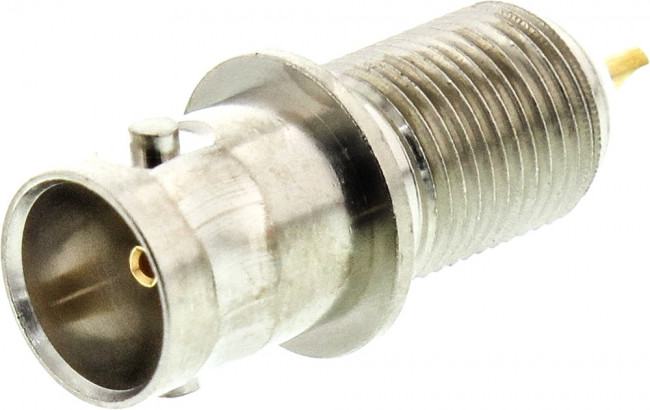 J01003C1286, 75 Straight Panel Mount, BNC Connector Bulkhead Fitting, jack J01003C1286, 75 Straight Panel Mount, BNC Connector Bulkhead Fitting, jack