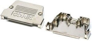 165X17349XE, D-Sub Backshells 50P HOOD DIE CAST TOP ENTRY-SNGL PK