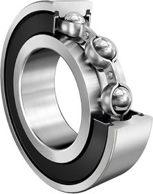 6315-2RSR-C3 Single Row Deep Groove Ball Bearing- Both Sides Sealed 75mm I.D, 160mm O.D