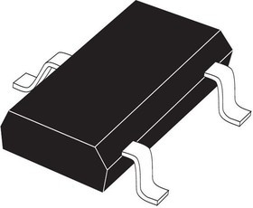 TS4061AILT-1.25, Voltage Reference, Shunt-Fixed, 1.25V, 0.1 % Ref, ± 20ppm/°C, SOT-323-3