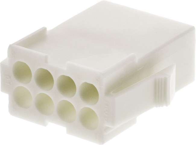 794941-1, Корпус разъема, Серия Mini Universal MATE-N-LOK, Гнездо, 8 вывод(-ов), 4.14 мм