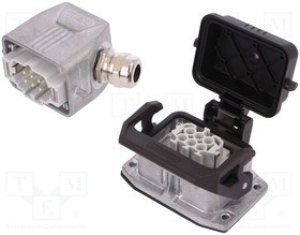 HVSLS600062A116, Автомобильный разъем, Excel Mate HVSLS 600 Series, Прямой Штекер, 2 контакт(-ов), Обжимное Гнездо