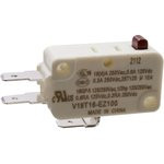 V19T16-EZ100, микропереключатель SPDT 250В 16A фастон 4,7мм 0.98N