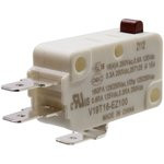 V19T16-EZ100, микропереключатель SPDT 250В 16A фастон 4,7мм 0.98N