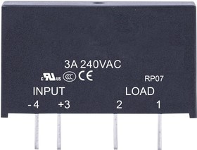 MCKSD380D5-W(037), Твердотельное реле, 5 А, 440 В AC, Сквозное Отверстие, Пайка MCKSD380D5-W(037), Твердотельное реле, 5 А, 440 В AC, Сквозное Отверстие, Пайка