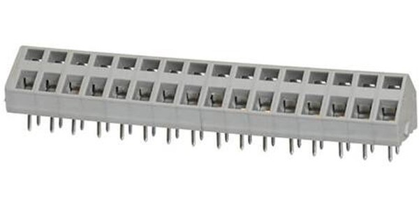 TBL007A-500-16GY, Fixed Terminal Blocks Terminal block, screwless, 5.00, 45, 16, Gray TBL007A-500-16GY, Fixed Terminal Blocks Terminal block, screwless, 5.00, 45, 16, Gray